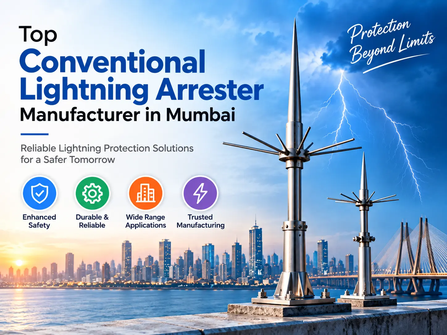 Top Conventional Lightning Arrester Manufacturer in Mumbai