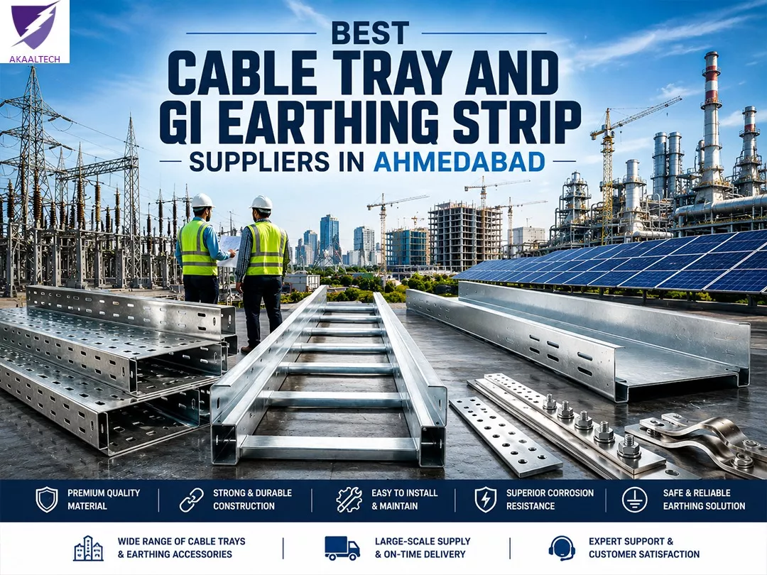 Best Cable Tray Manufacturer in Ahmedabad for Cable Management and Earthing Solutions

