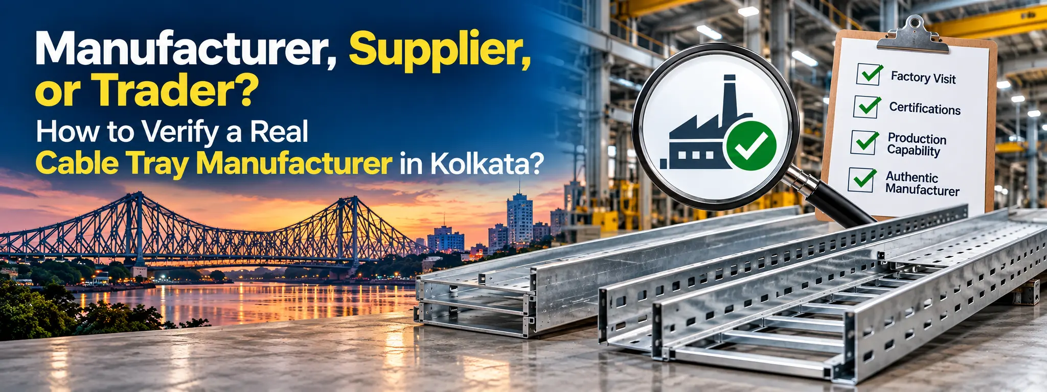 Verify a Cable Tray Manufacturer in Kolkata | Akaaltech
