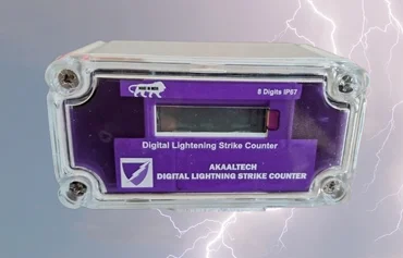 Digital Lightning Strike Counter 8 Digit by Akaaltech