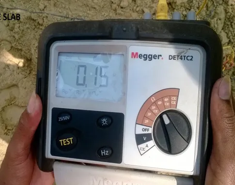 Installation of Earthing System by Akaaltech